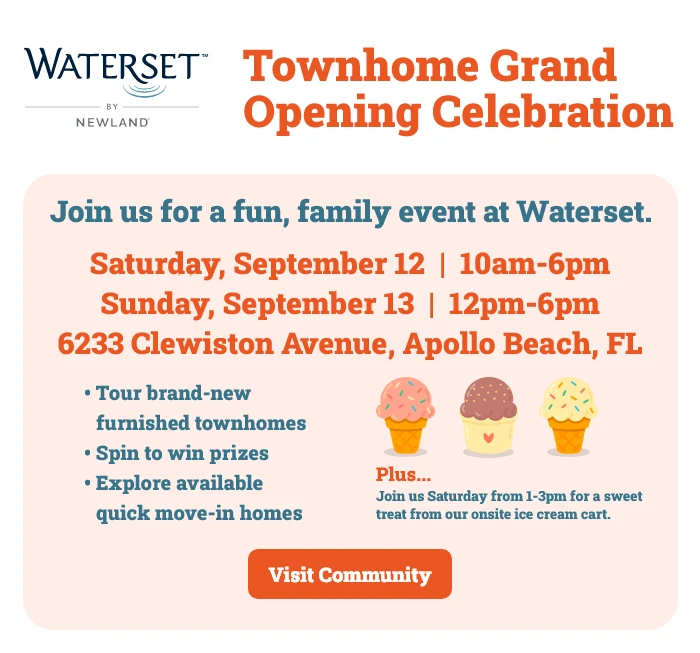 Waterset Townhome Grand Opening Celebration