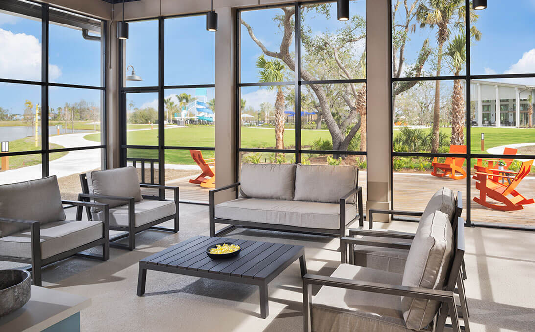 Camp Creek Sitting Area